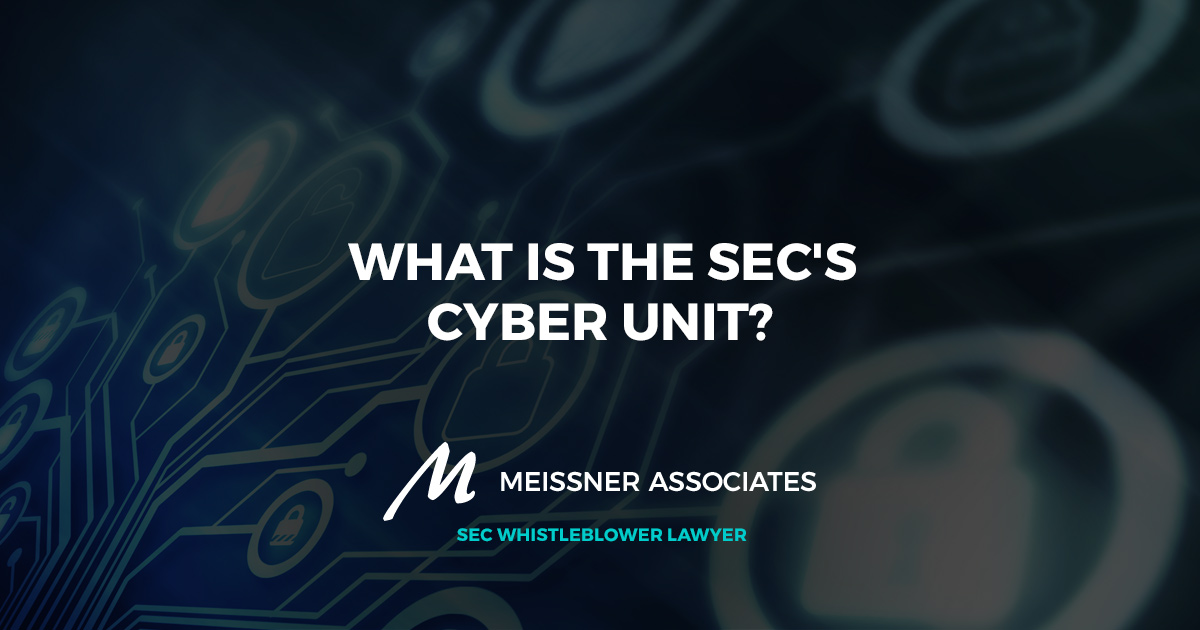 What Is the SEC's Cyber Unit?