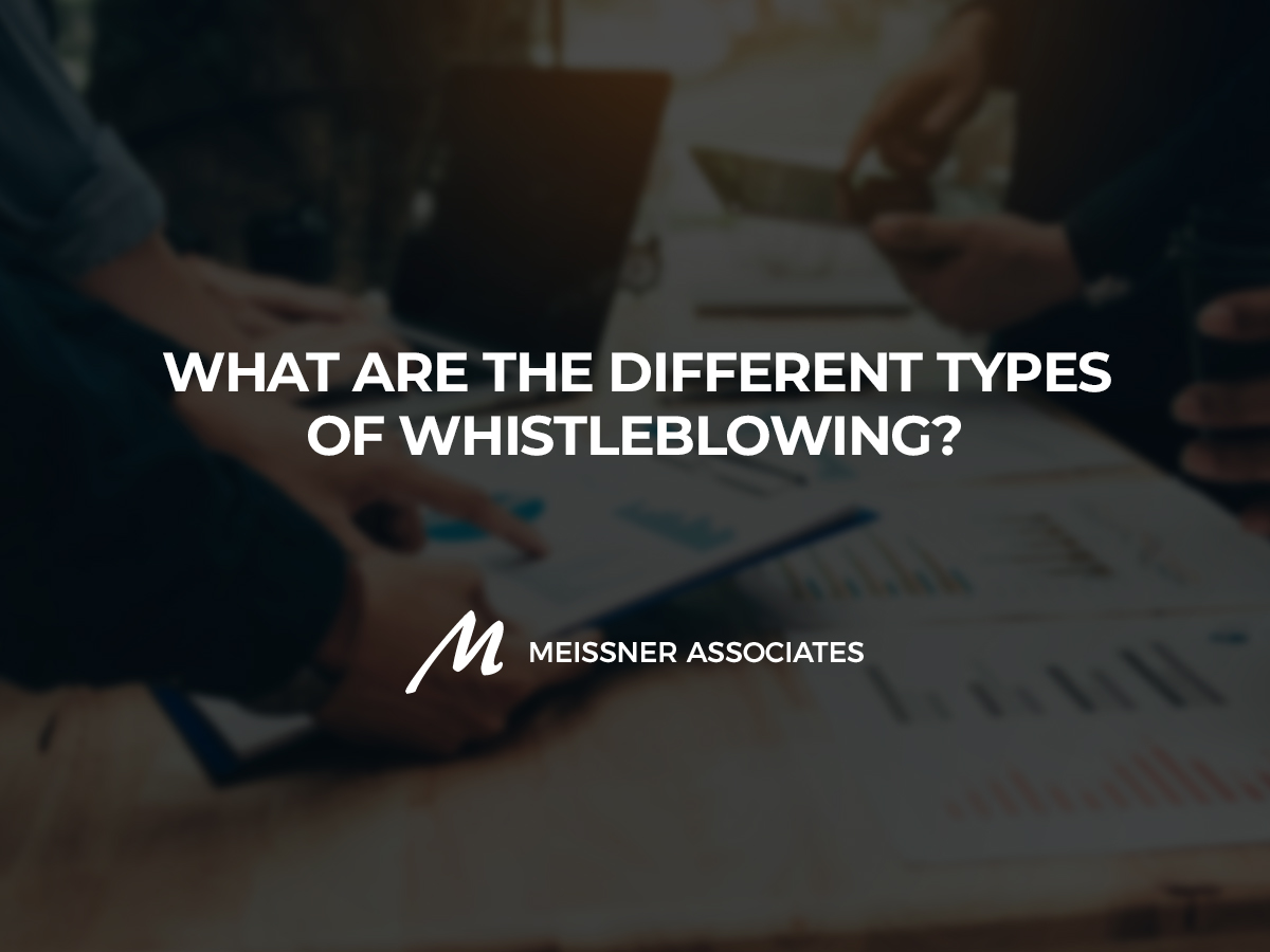 What Are the Different Types of Whistleblowing?