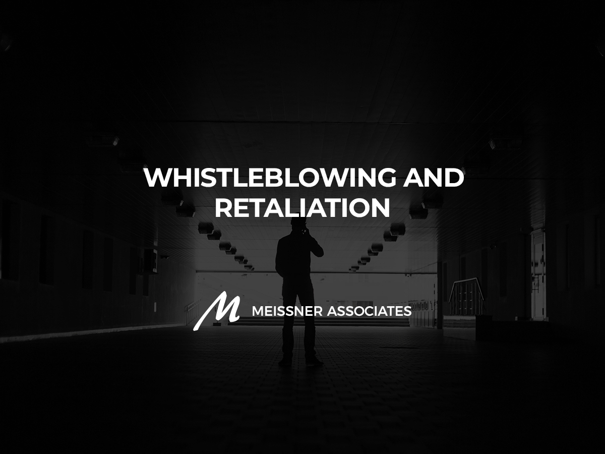 Whistleblowing and Retaliation