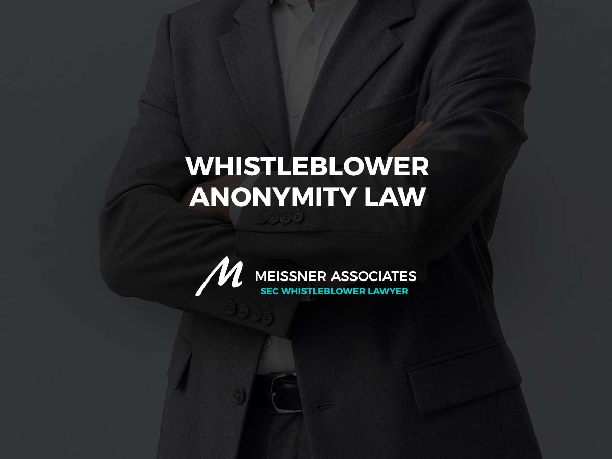 Whistleblower Anonymity Law